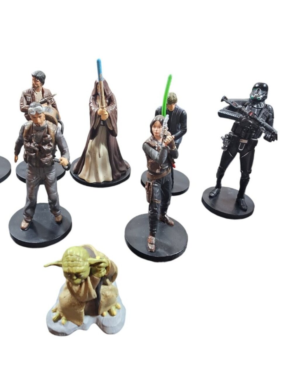 DISNEY STAR WARS LOT OF 15 PVC CAKE TOPPER FIGURES Birthday Party figures - Picture 4 of 7
